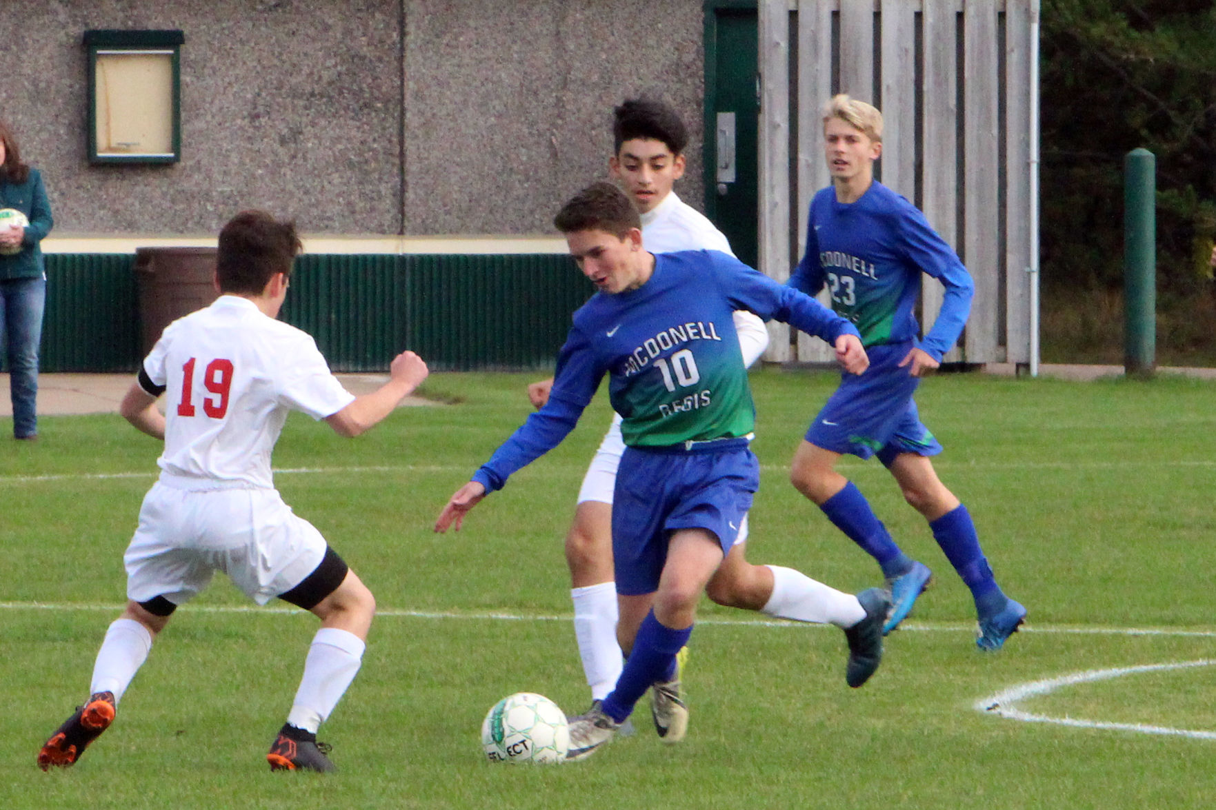 Arcadia at McDonell/Regis boys soccer 10-04-18